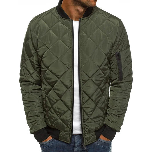 Gesteppte Herrenjacke