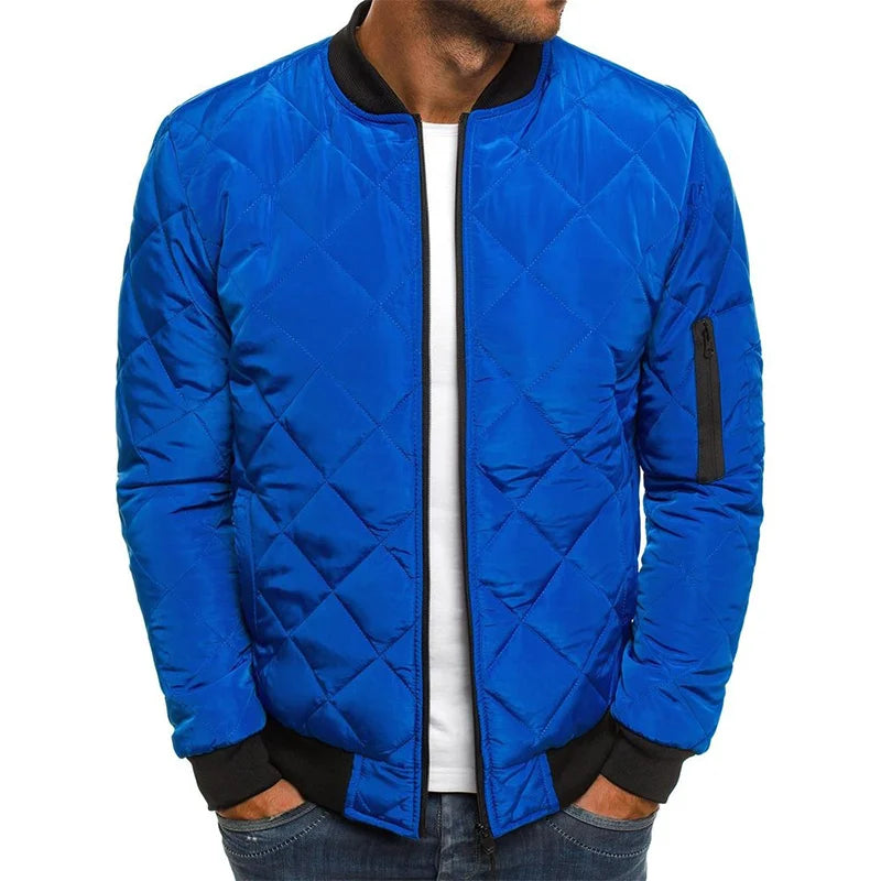 Gesteppte Herrenjacke