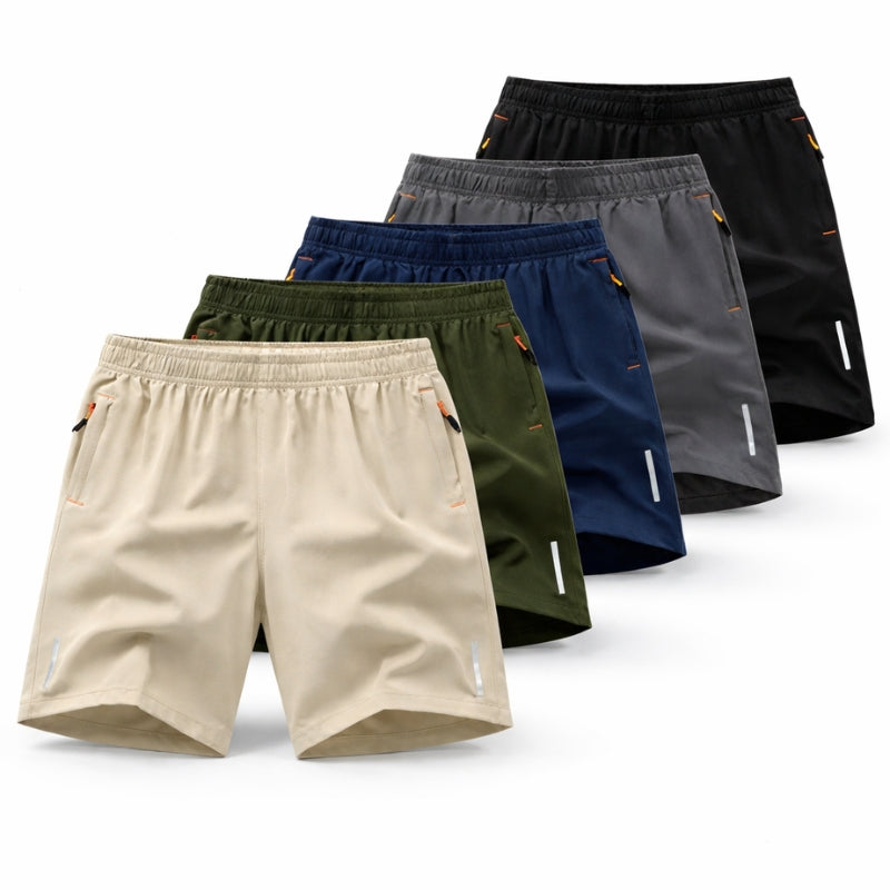 Herren Strada Performance Shorts für einen aktiven Lebensstil, 5er-Pack