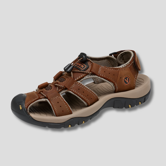 Herren-Sandalen mit verstellbaren Riemen für ein gutes Gleichgewicht