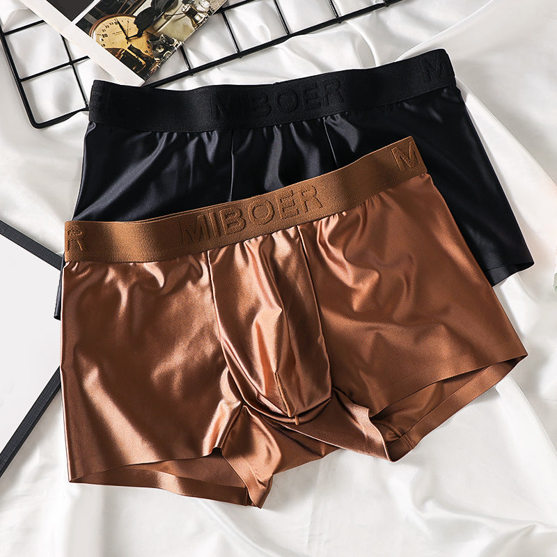 Herren Satin-Boxershorts – Bequeme und stilvolle Passform