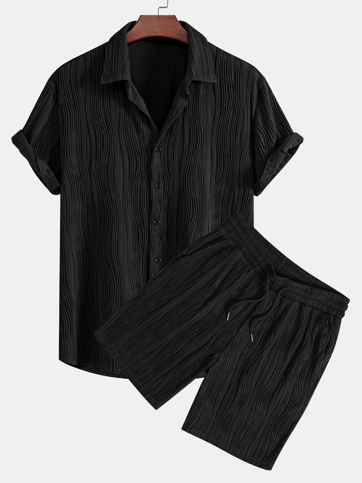Herren-Set – Strukturiertes Sommer-Design für den stilvollen Alltag