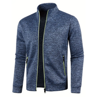 Herren-Sportjacke mit durchgehendem Reissverschluss