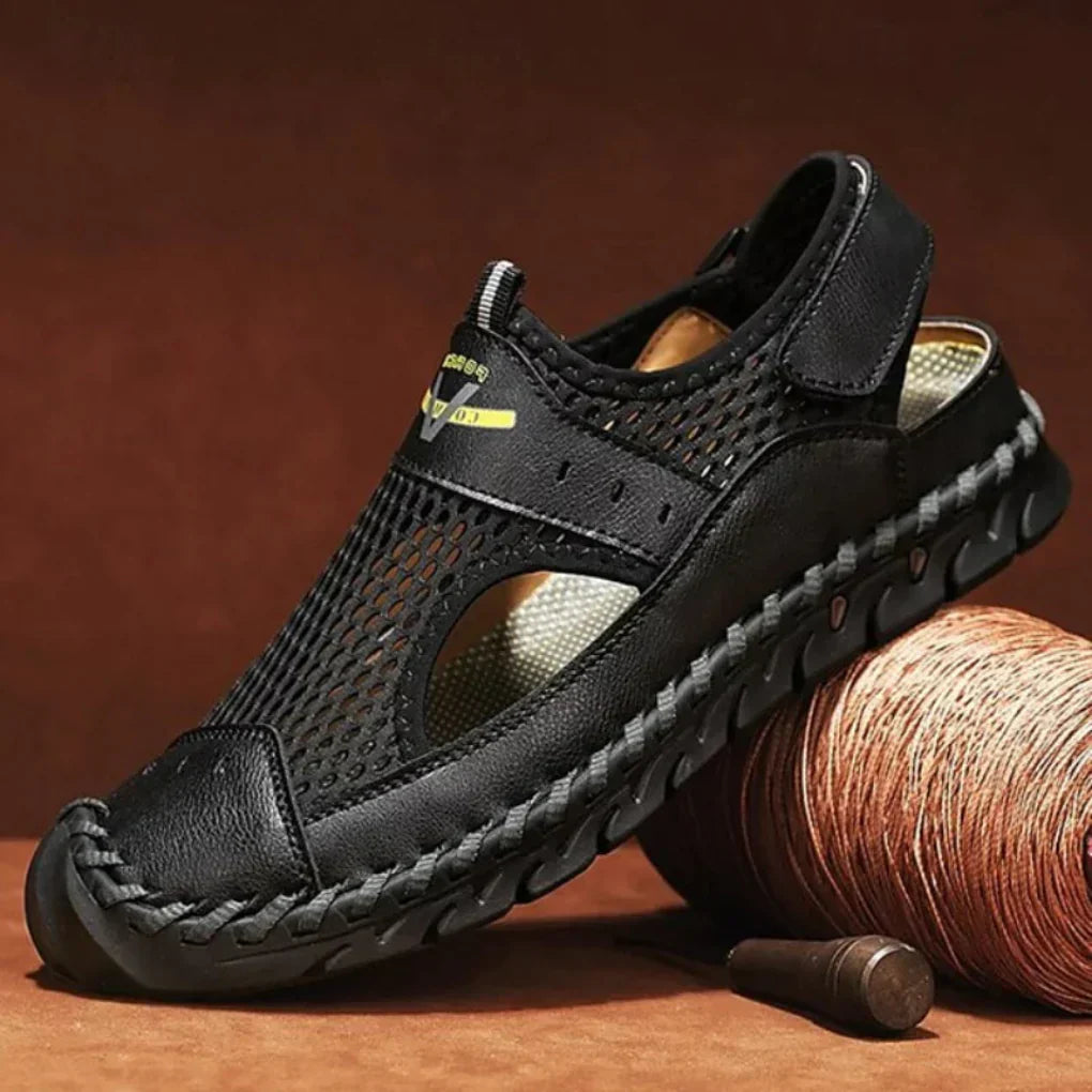 Fischer-Sandalen aus Mesh für Herren