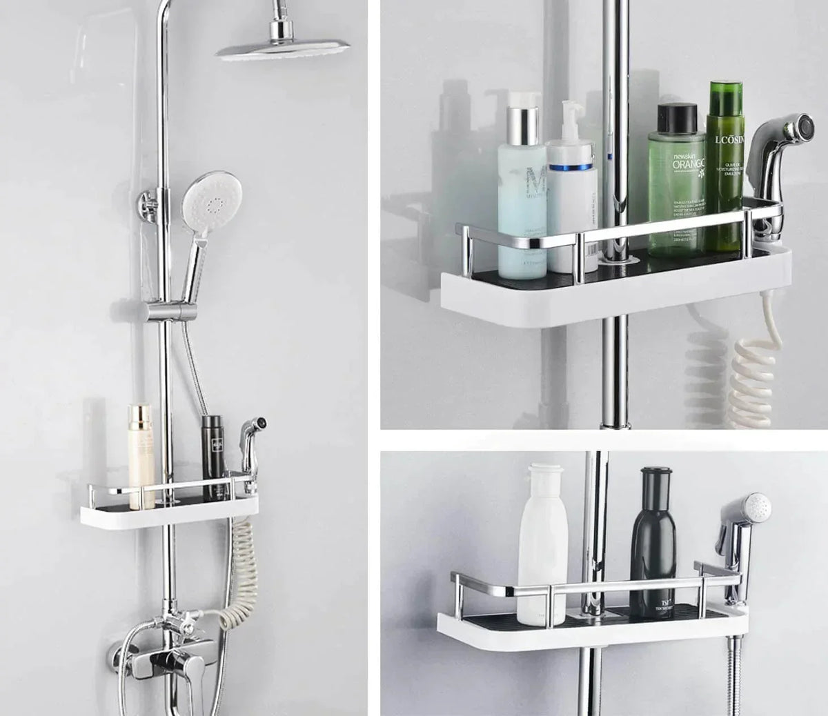 Badezimmer-Ablage und Organizer-Regal