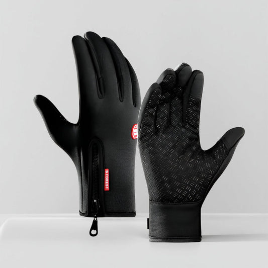 Beheizbare Winter-Velo- und Skihandschuhe mit Touchscreen-Beschichtung