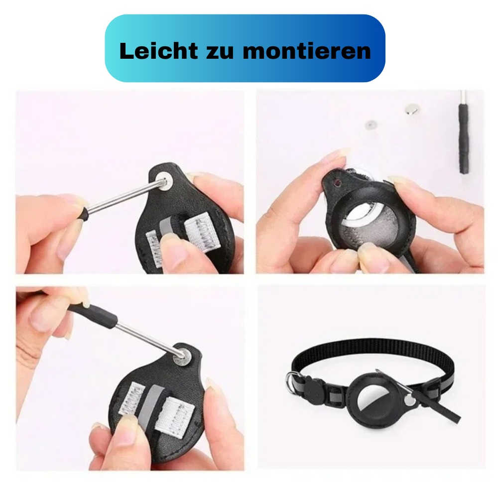 GPS-Tracker-Halsband für Hunde und Katzen mit Echtzeitortung