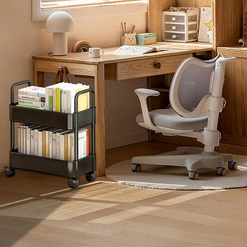Rollbarer mobiler Bücherwagen