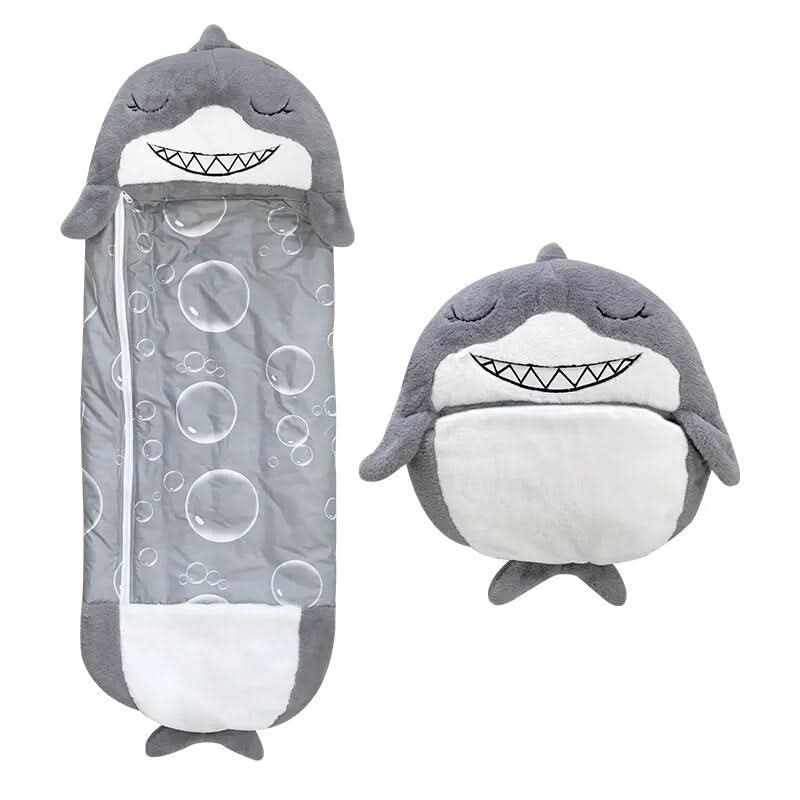 Kinder 2-in-1 bequemer Schlafsack und Plüschtier