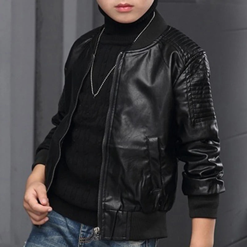 Kinderlederjacke
