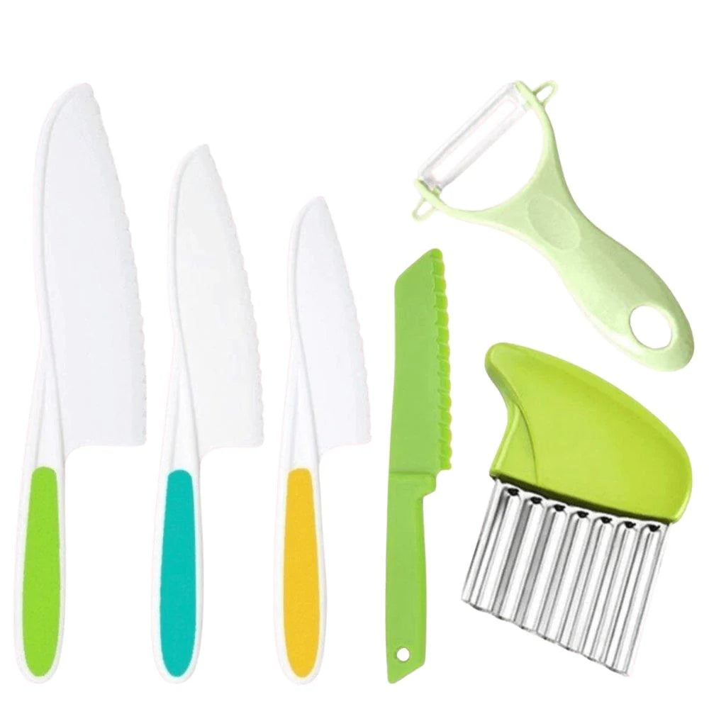 Kinder-Küchenmesserset für kleine Köche
