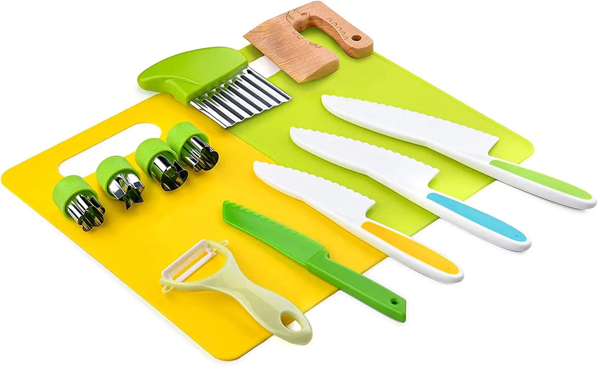 Kinder-Küchenmesserset für kleine Köche
