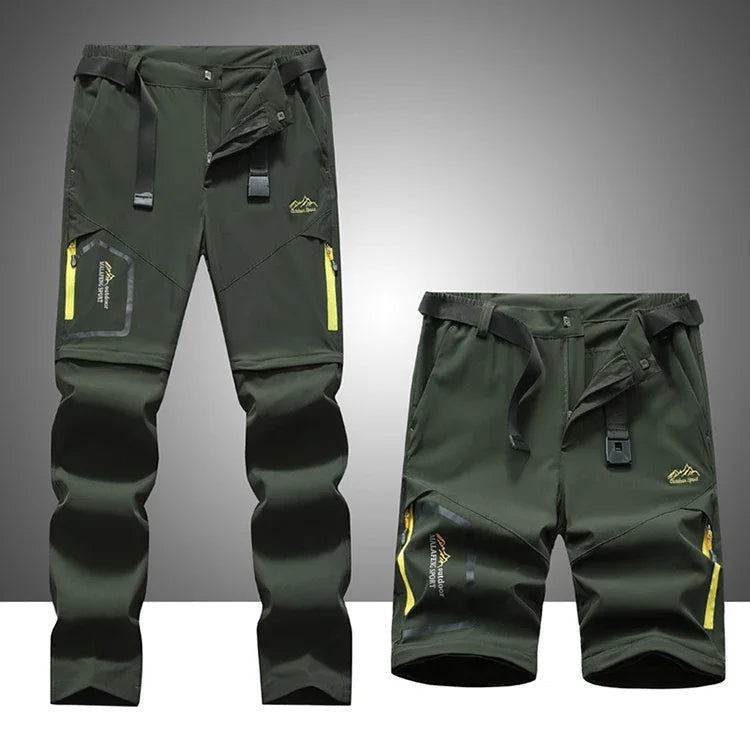 Schnelltrocknende Herren-Outdoorhose mit abzippbaren Beinen