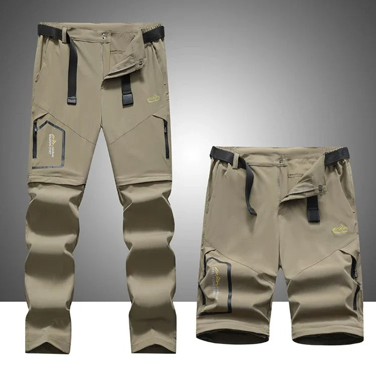 Schnelltrocknende Herren-Outdoorhose mit abzippbaren Beinen