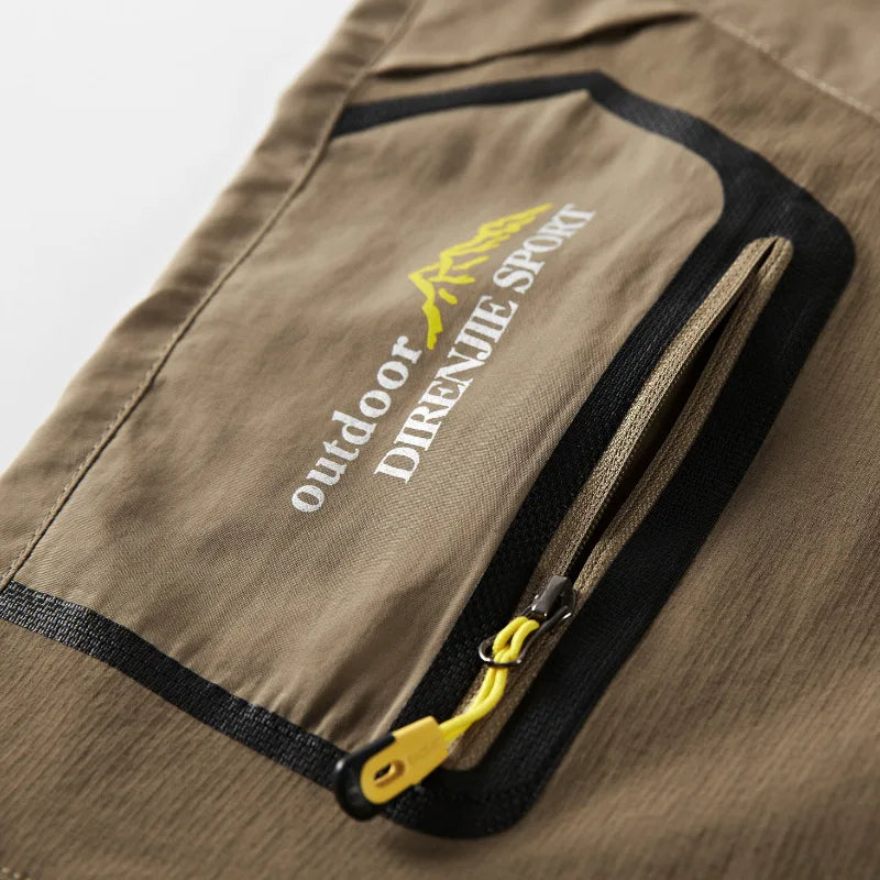 Schnelltrocknende Herren-Outdoorhose mit abzippbaren Beinen