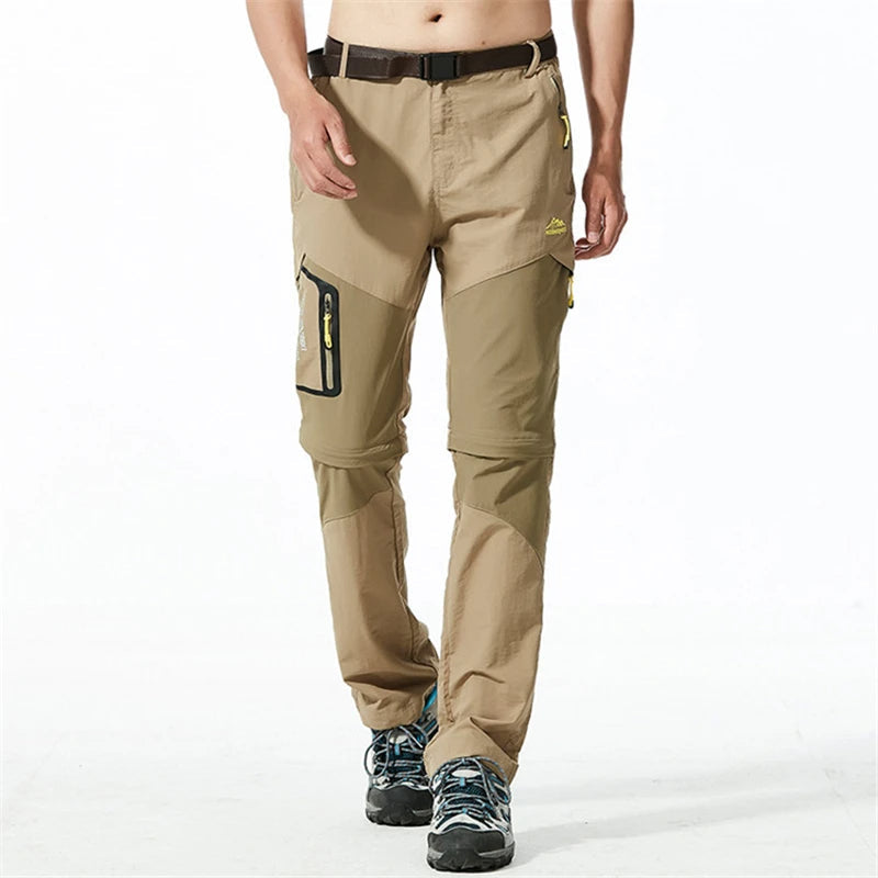 Schnelltrocknende Herren-Outdoorhose mit abzippbaren Beinen