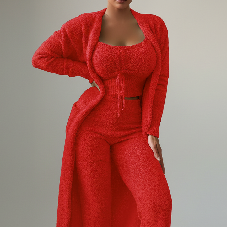Dreiteiliges Loungewear-Set