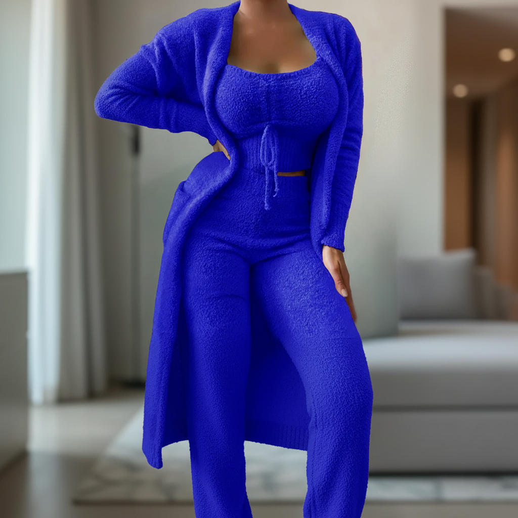 Dreiteiliges Loungewear-Set