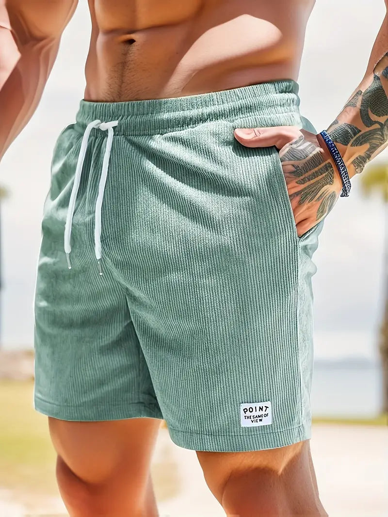 Herren-Badeshorts aus Cord