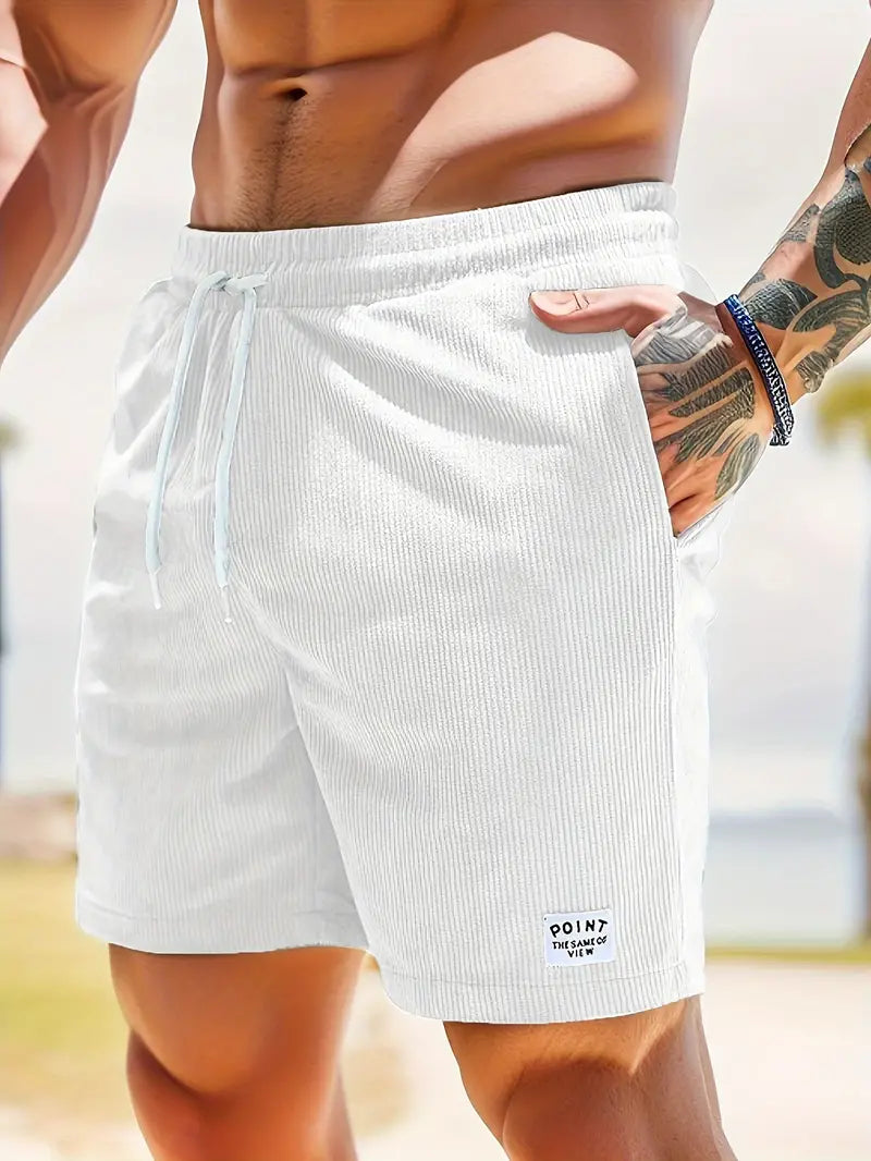 Herren-Badeshorts aus Cord