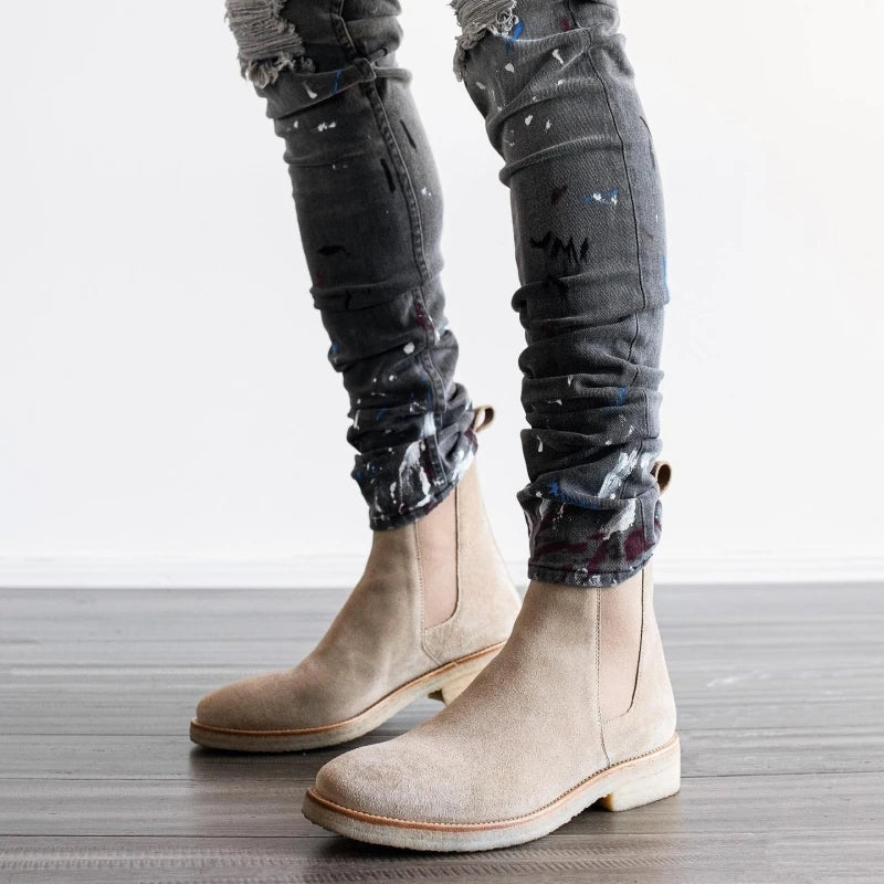 Herren-Schlupfboots aus Wildleder