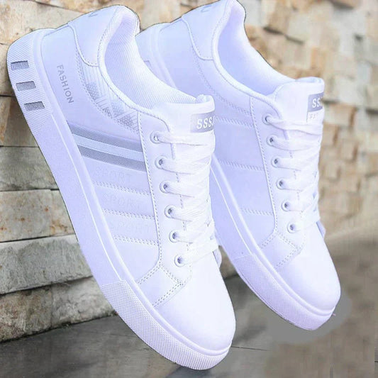 Herren-Sneakers mit sportlichem Streifendetail