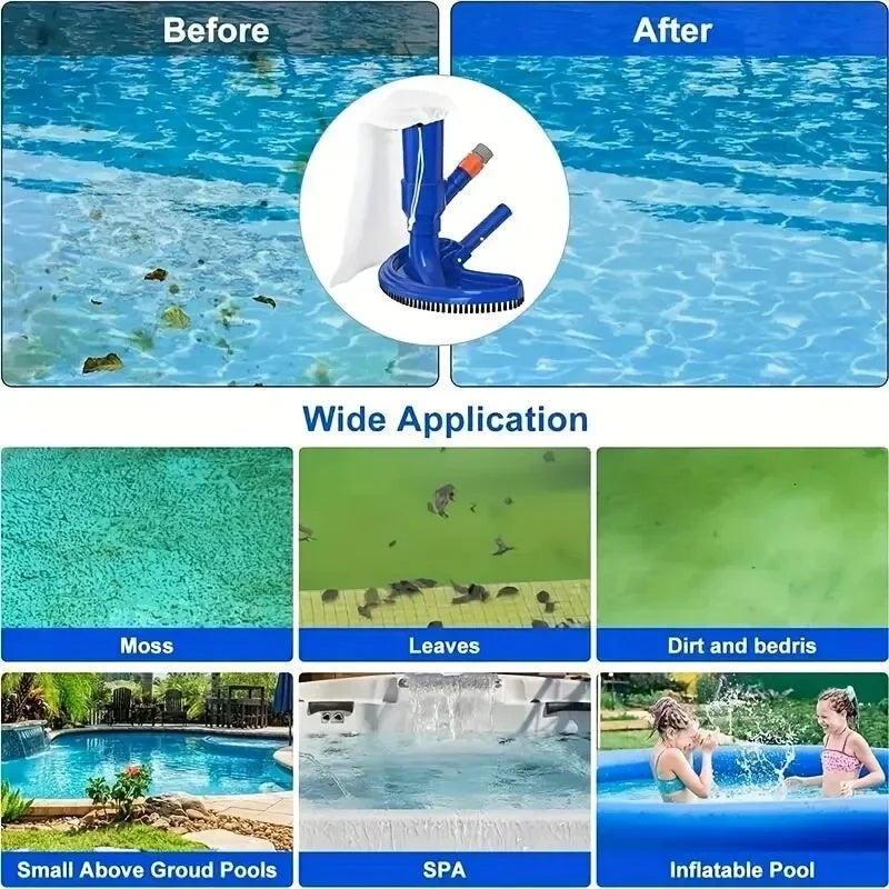 Tragbares Vakuum-Poolreinigungsgerät
