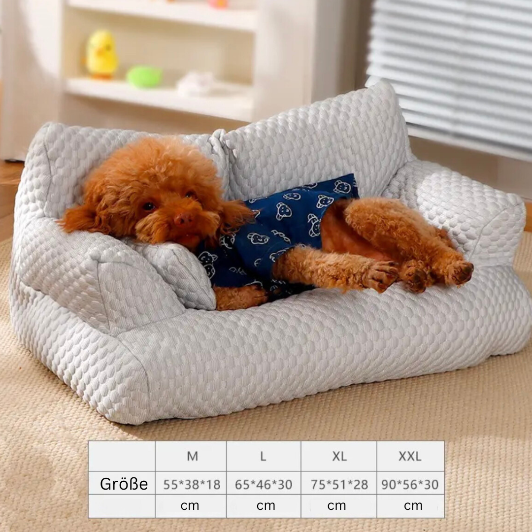 Kühlendes Hundesofa aus atmungsaktivem Material