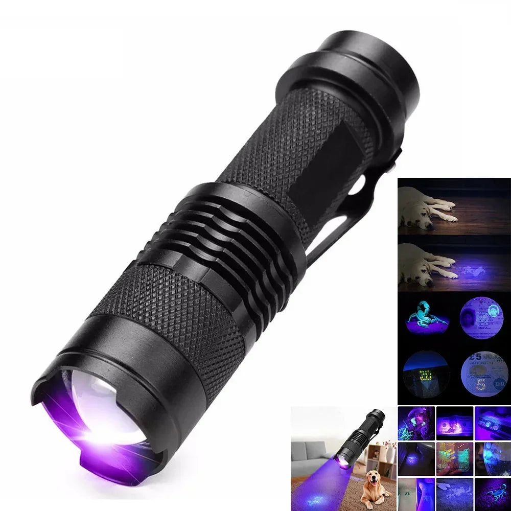 Inspection Pro tragbare LED-UV-Lampe – 395 nm kompakter Fleckendetektor