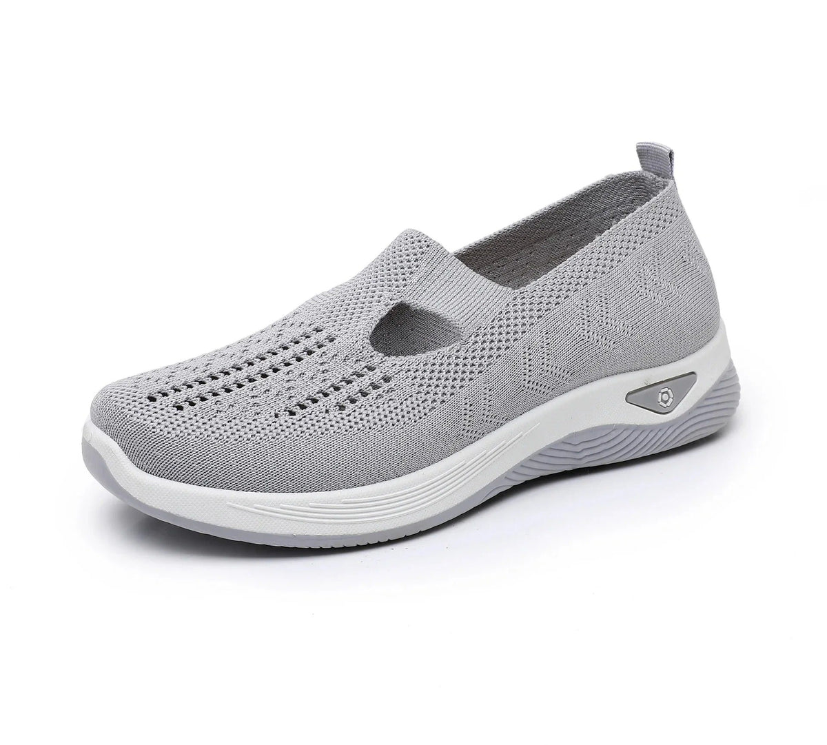 Gut belüftete Damenschuhe mit Stossdämpfung