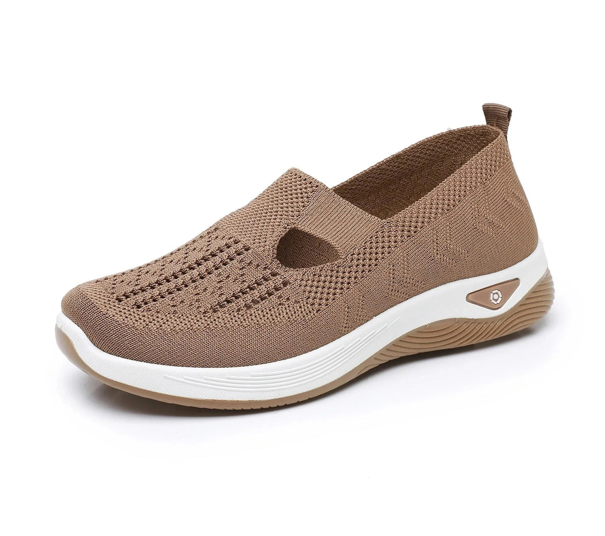 Gut belüftete Damenschuhe mit Stossdämpfung