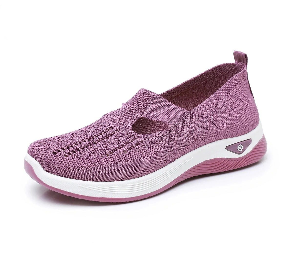 Gut belüftete Damenschuhe mit Stossdämpfung