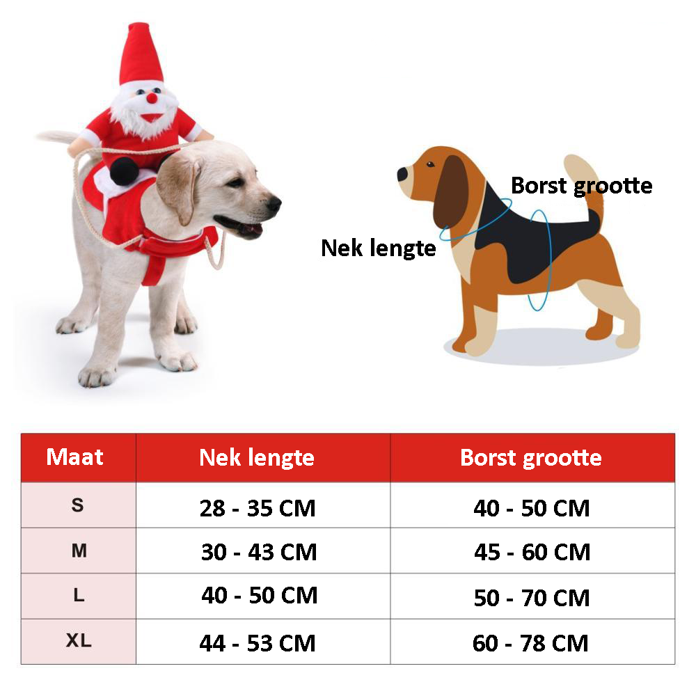 Weihnachts-Hundekleidung