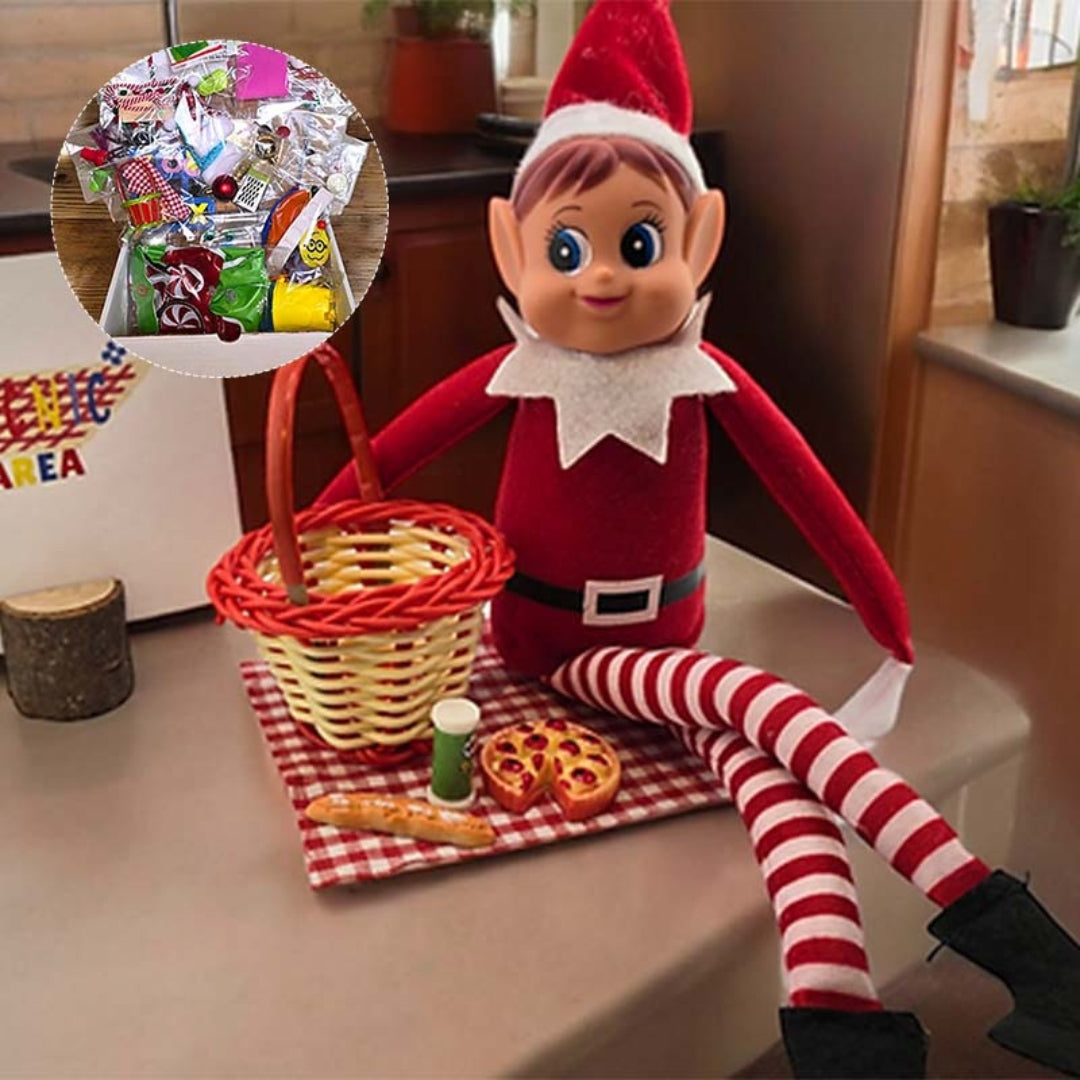Weihnachtswichtel-Set für kreative Aktivitäten