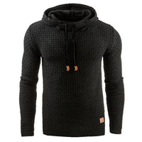 Taillierter Winter-Kapuzenpullover für Herren