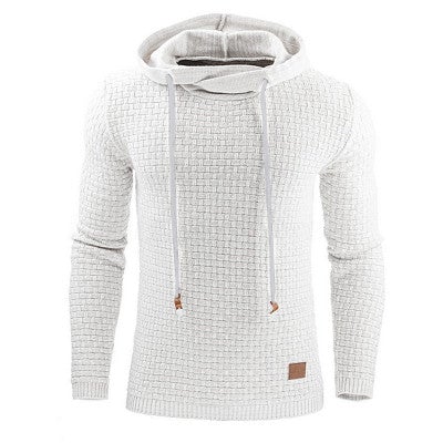 Taillierter Winter-Kapuzenpullover für Herren
