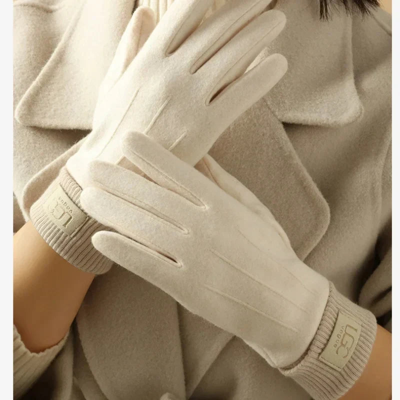 Kaschmir-Wolle Touchscreen-Handschuhe