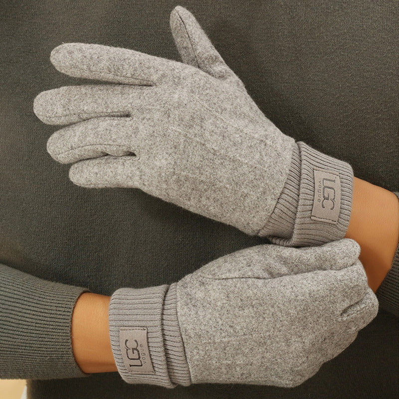 Kaschmir-Wolle Touchscreen-Handschuhe