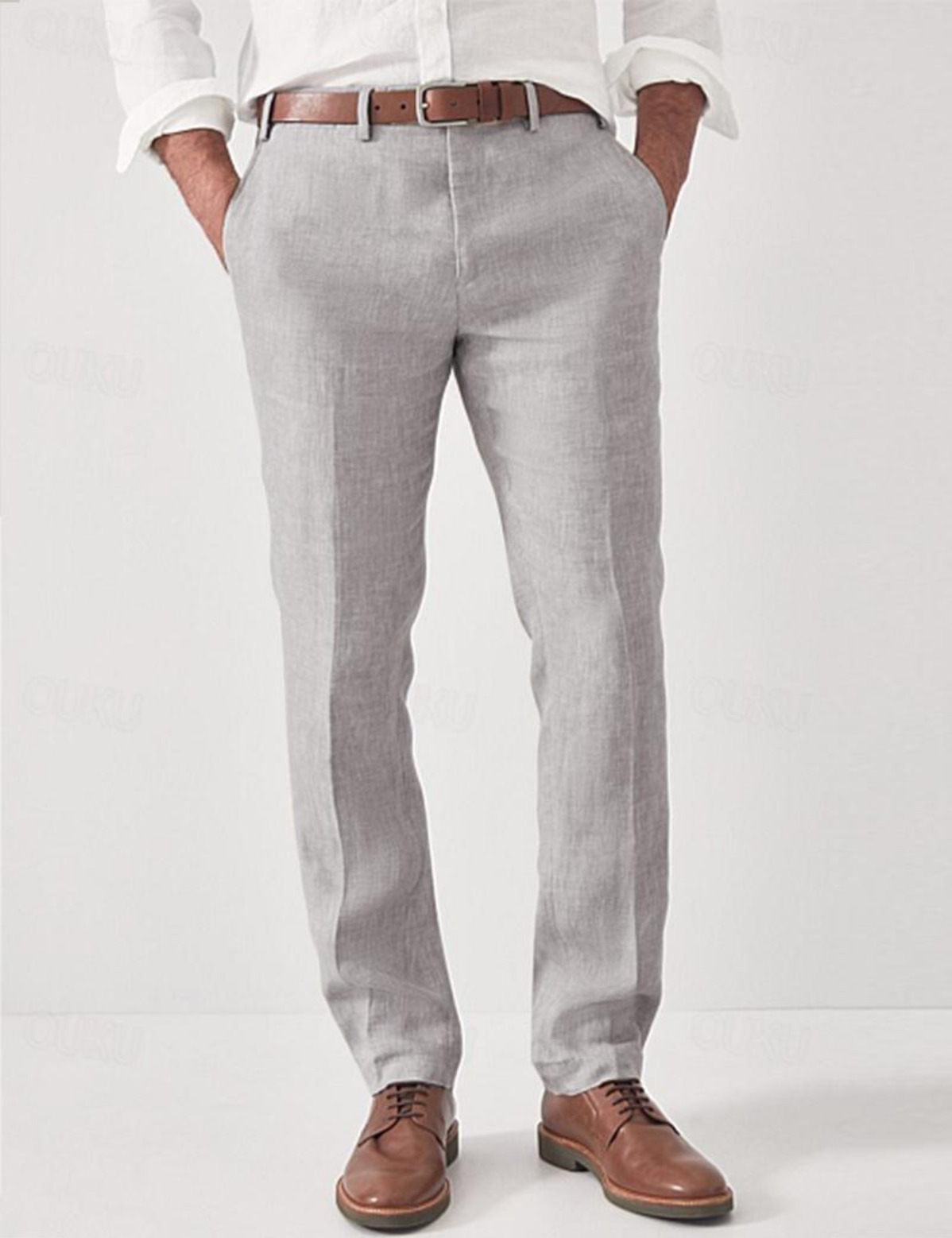 Bequeme Herren-Leinenhose