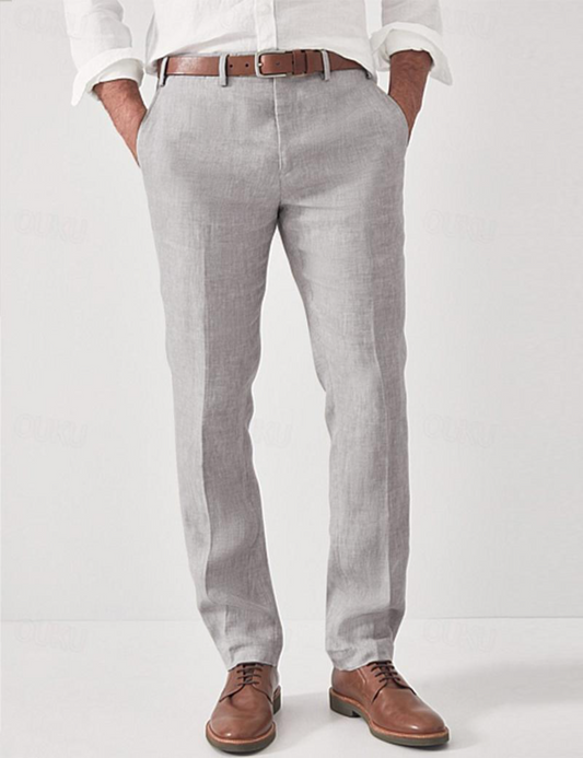 Bequeme Herren-Leinenhose