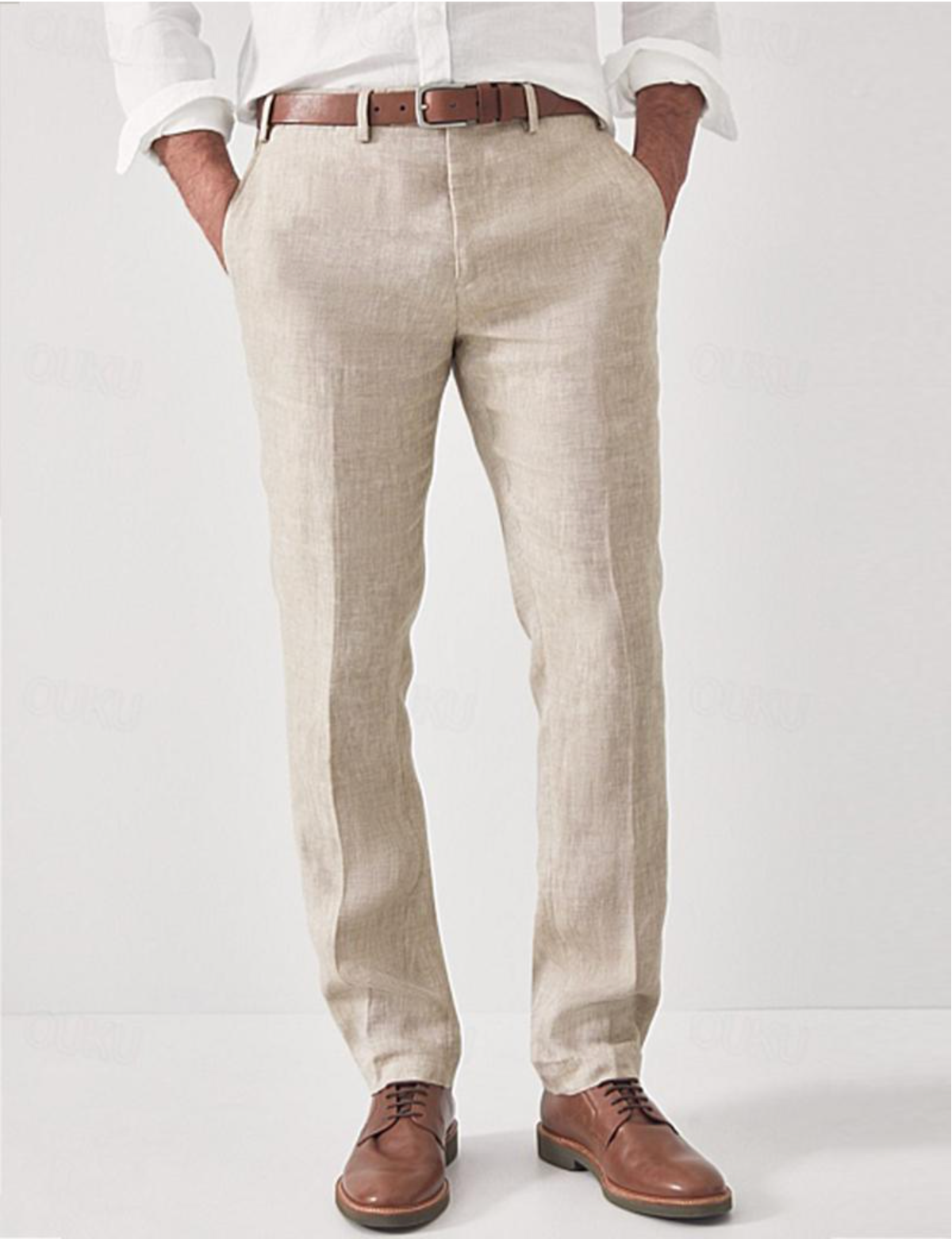 Bequeme Herren-Leinenhose