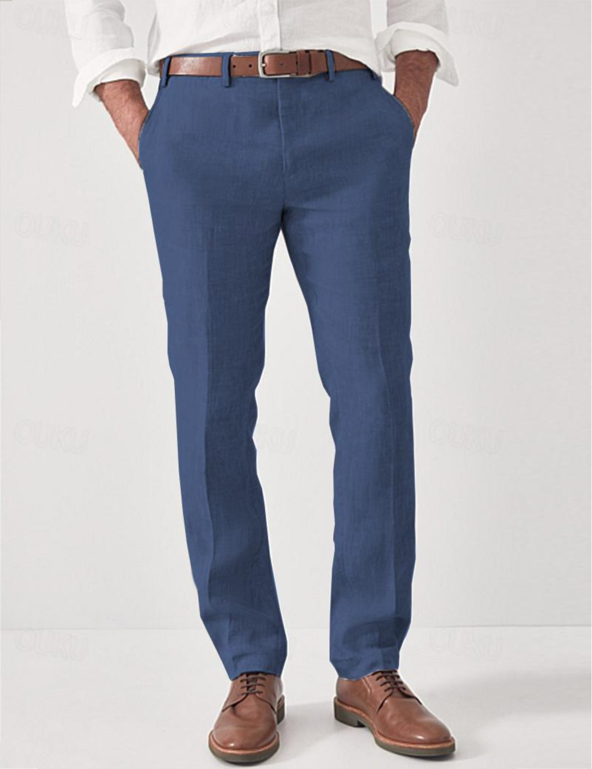 Bequeme Herren-Leinenhose