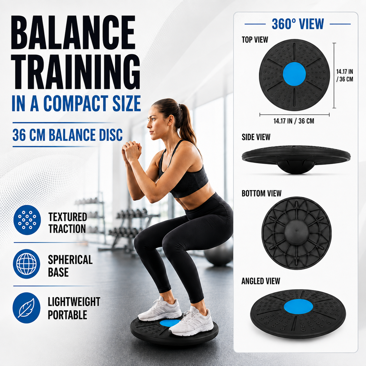 Rundes Gummi-Balance-Board
