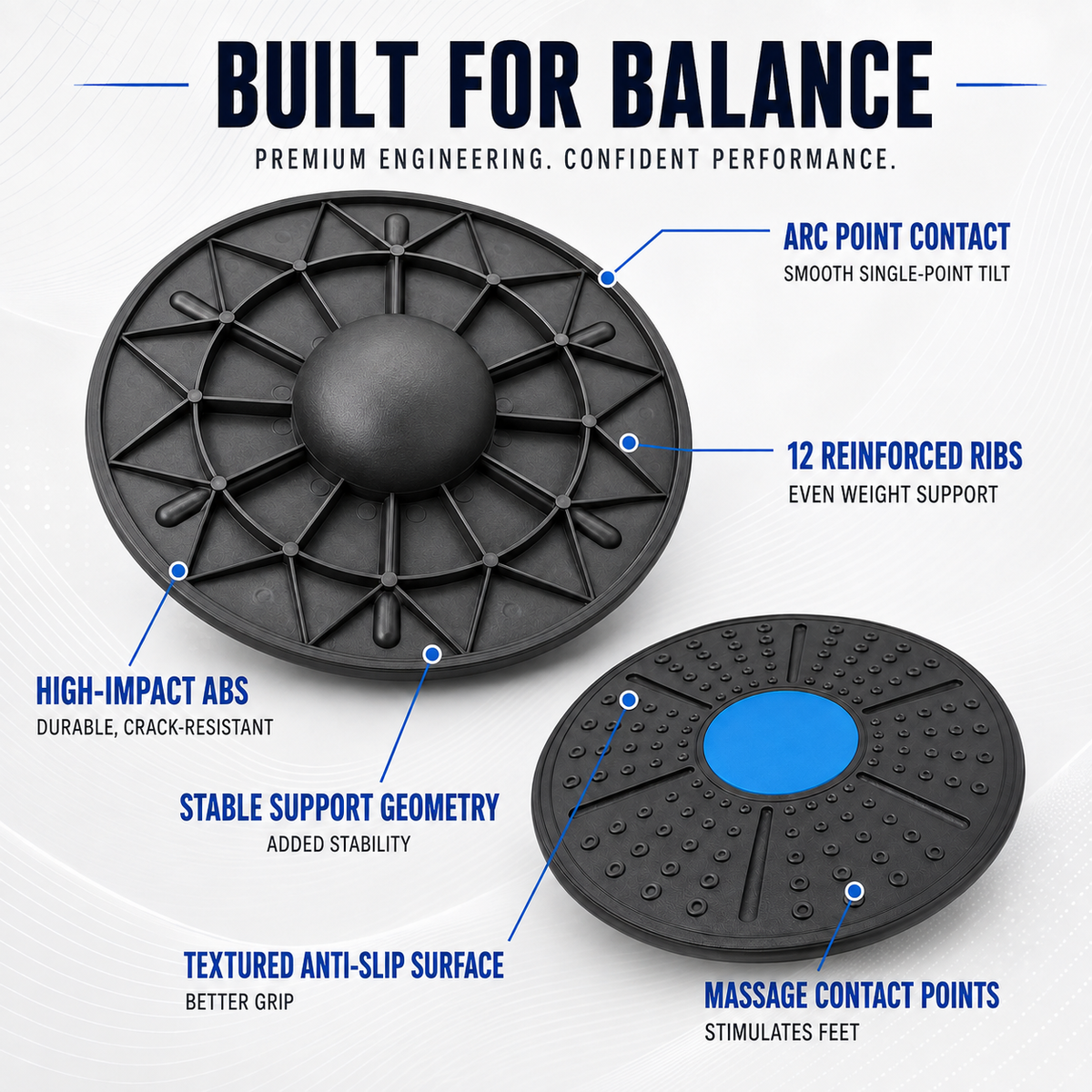 Rundes Gummi-Balance-Board