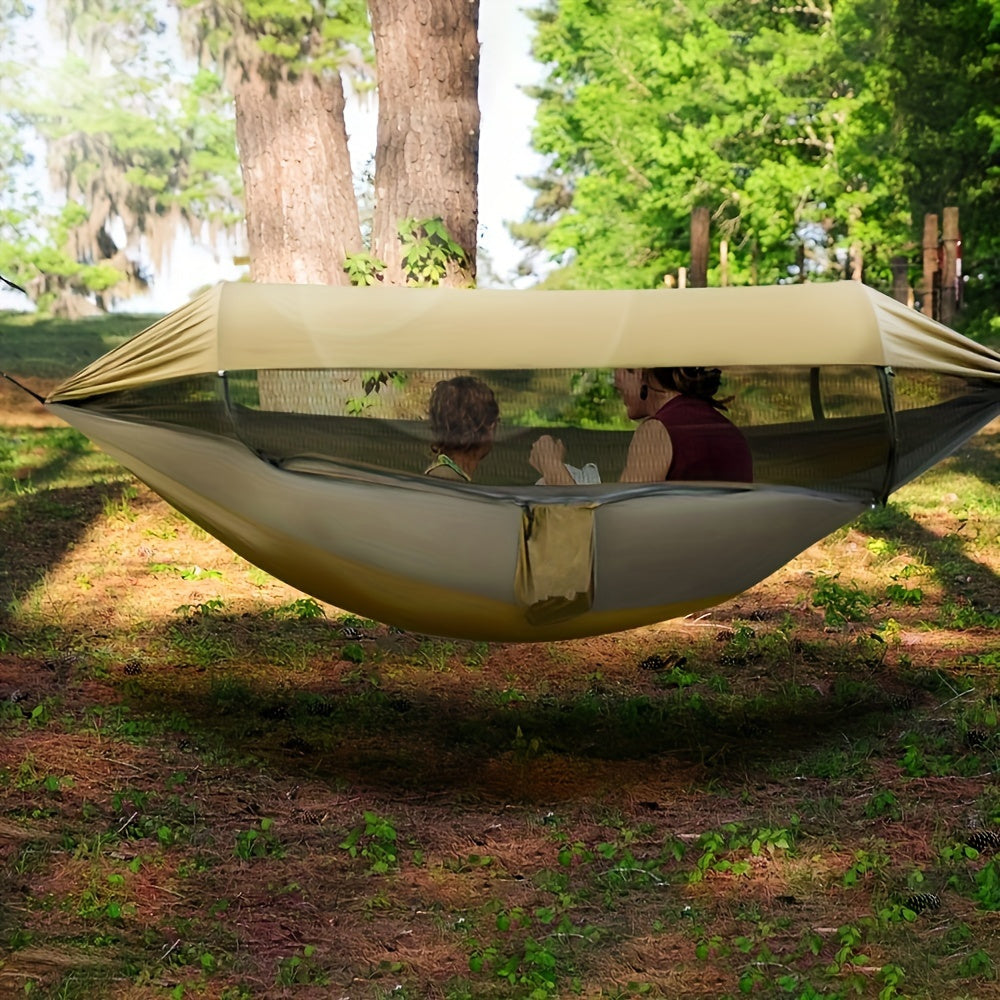 Zwei-Personen-Camping-Hängematte mit Moskitonetz – Bequeme Outdoor-Ausführung