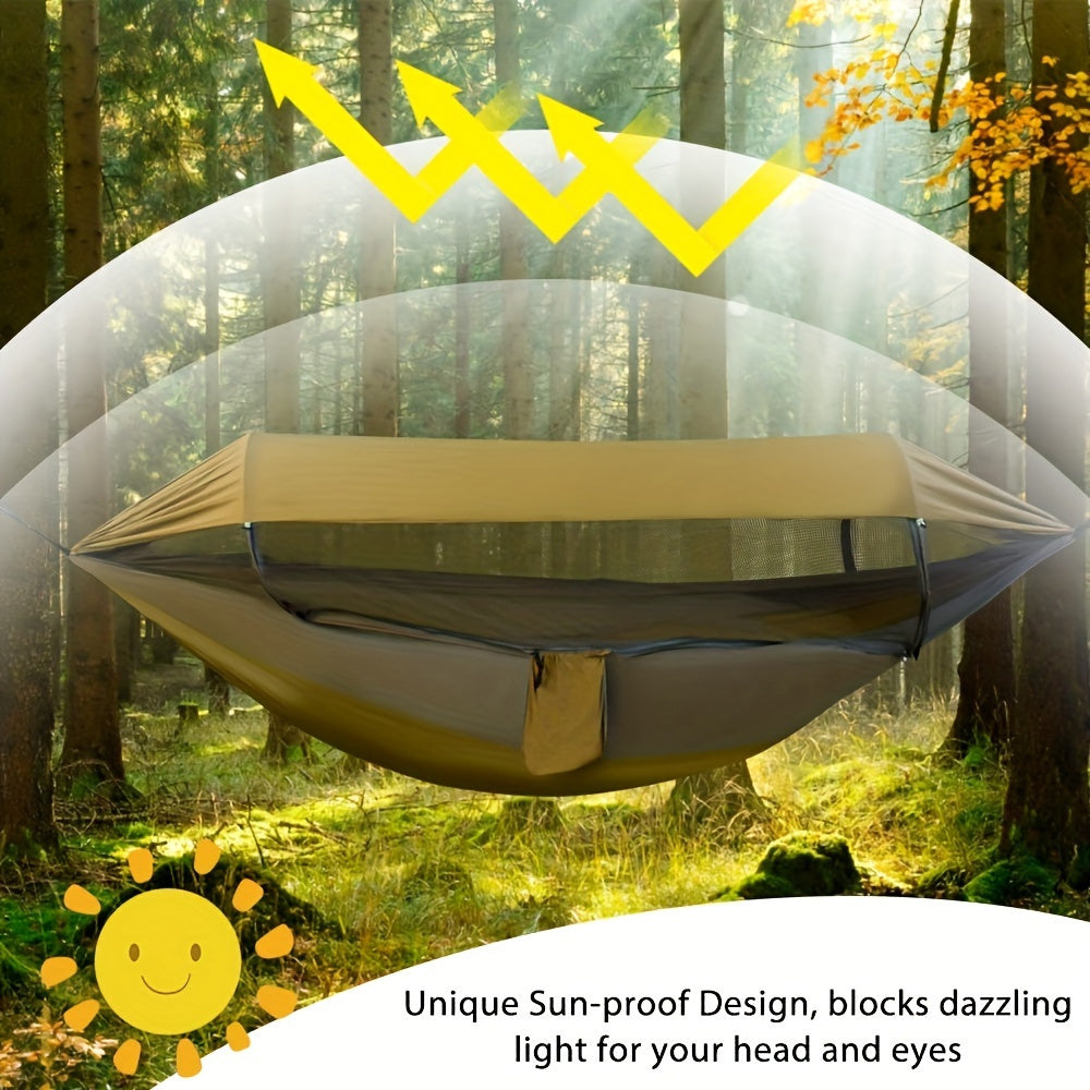 Zwei-Personen-Camping-Hängematte mit Moskitonetz – Bequeme Outdoor-Ausführung