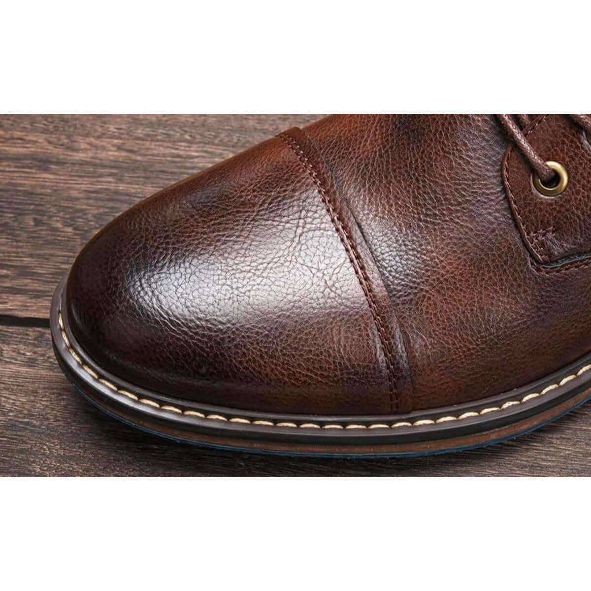 Handgefertigte Oxford-Stiefeletten für Herren