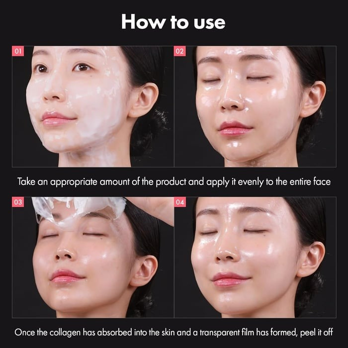 Kollagen Peel-off Gesichtsmaske