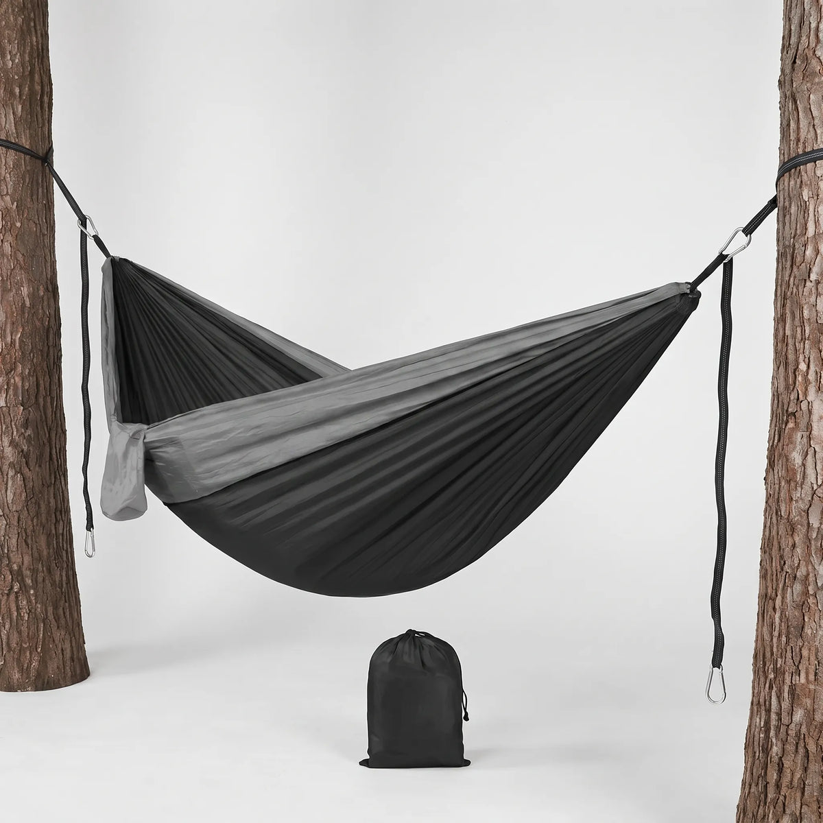 Kompakte Doppel-Hängematte fürs Camping
