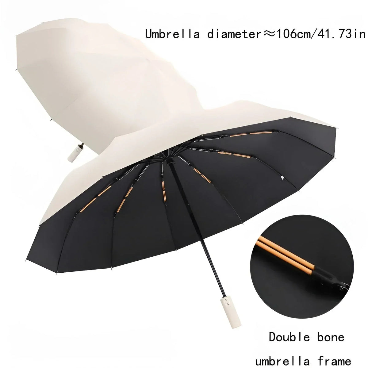 Umweltfreundlicher Regenschirm mit UV-Schutz